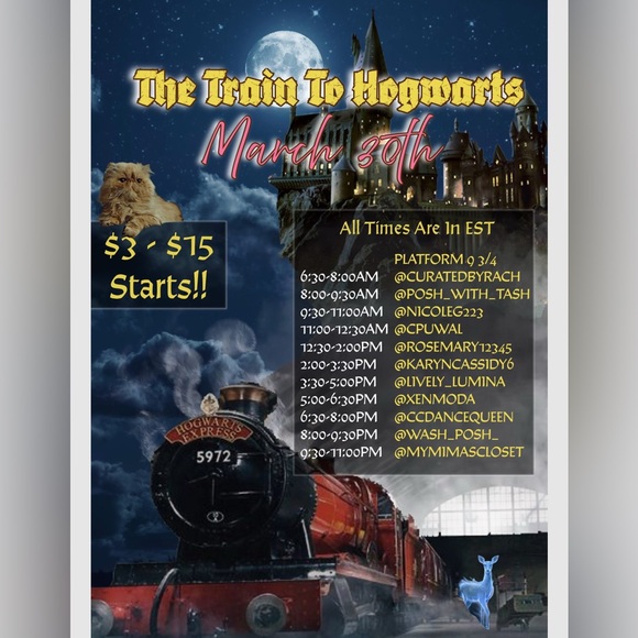 🎉 Posh train parties live show notification 🎉 - Picture 11 of 16